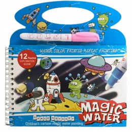 Magiczna Kolorowanka wodna wzory prezent Mikołajki
