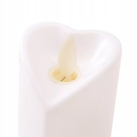 WALENTYNKOWA ŚWIECA 4D LIMITACJA OGNIA ŚWIECA SERCE