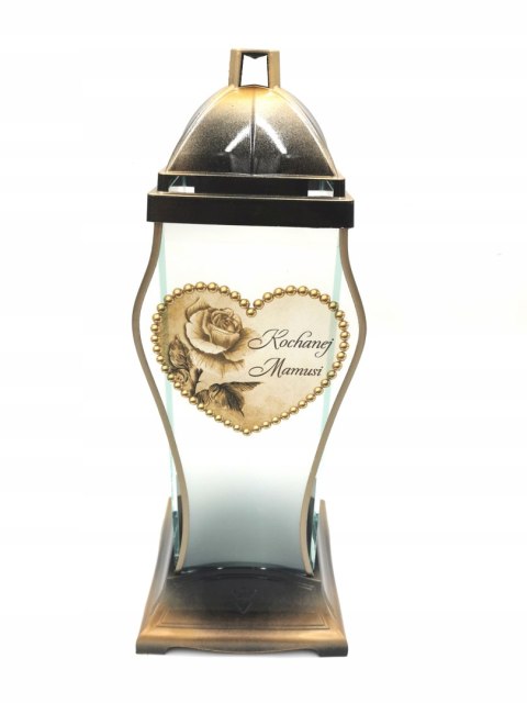 ZNICZ EKSKLUZYWNA KAPLICZKA ZŁOTA DLA MAMY 39 CM