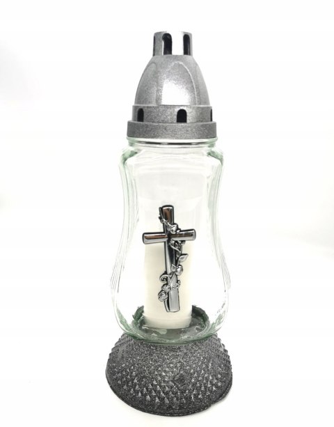 ZNICZ KAPLICZKA SZKLANA ZNICZ NA GRÓB