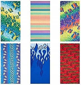 6 sztuk Bandanka chusta na głowę bandanki mix