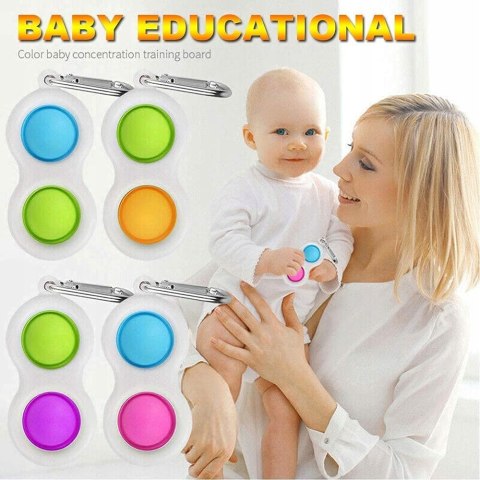 BRELOK ANTYSTRESOWY PUSH POP IT BRELOCZEK zabawka