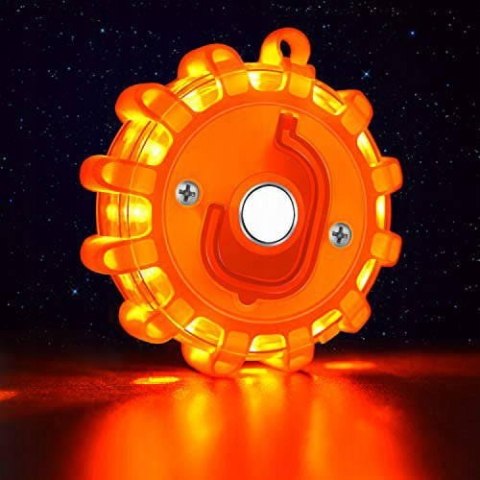 Błyskowa lampa ostrzegawcza LED - na magnes