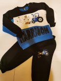 Dres komplet DLA CHŁOPCA TRAKTOR BLUZA SPODNIE 68
