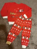 Komplet Świąteczny MIKOŁAJ bluza spodnie 1 rok