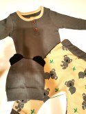 Komplet niemowlęcy Koala, zestaw body+spodnie r.80