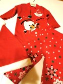 Komplet świąteczny MIKOŁAJ body czapka spodenki 80