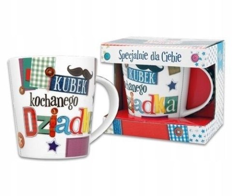 Kubek prezent dla kochanego dziadka Mikołajki Hit