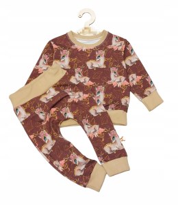 Świąteczny komplet zestaw dla dziecka sarenki 86