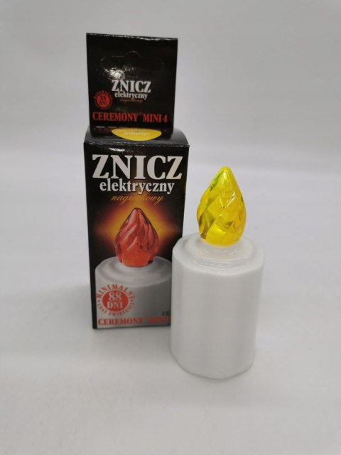 WKŁAD ELEKTRYCZNY CEREMONY MINI ŻÓŁTY 88 DNI LED