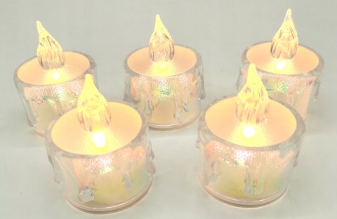 Wkład LED do zniczy wkład holograficzny LEDOWY 5cm