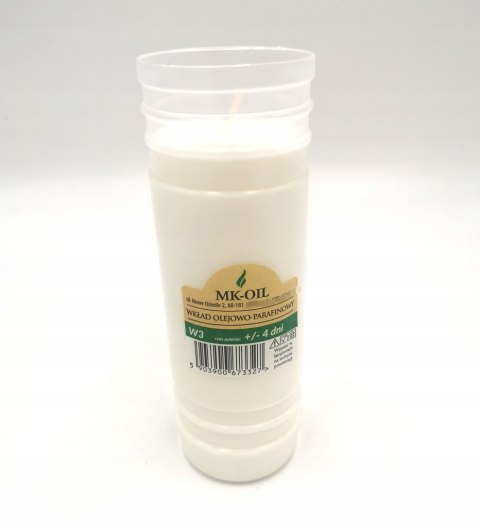 Wkłady parafinowo olejowe wkład 4 dni 240g