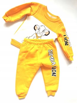 Zestaw dresowy 80 król lew Lion 12 miesięcy Roczek