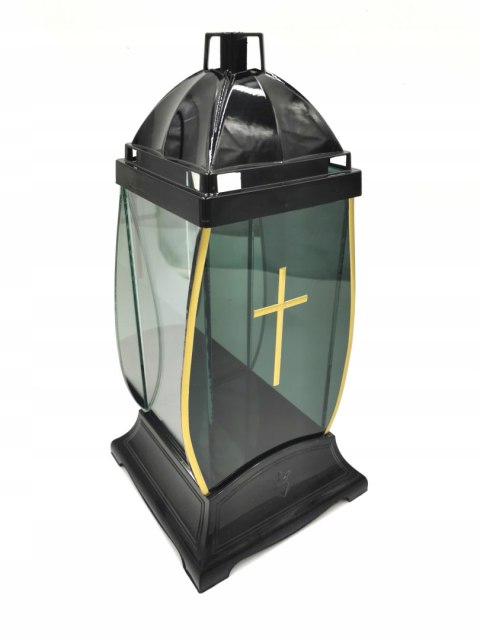 Znicz Baryłka Black Mirror Złoto LUSTRZANE ODBICIE