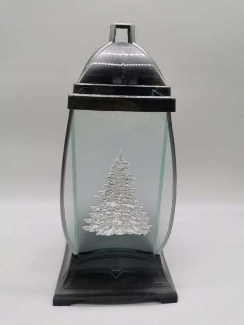 Znicz na grób szklany znicz lampion świąteczny hit