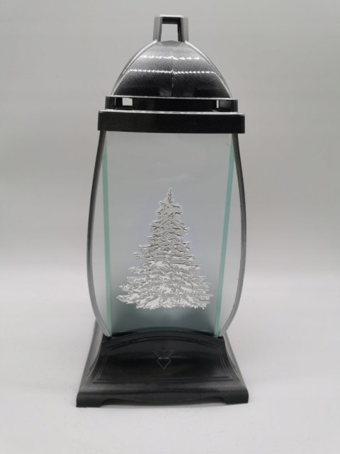 Znicz na grób szklany znicz lampion świąteczny hit