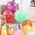 Balony Happy Birthday urodzinowe 30cm 50 sztuk 12'