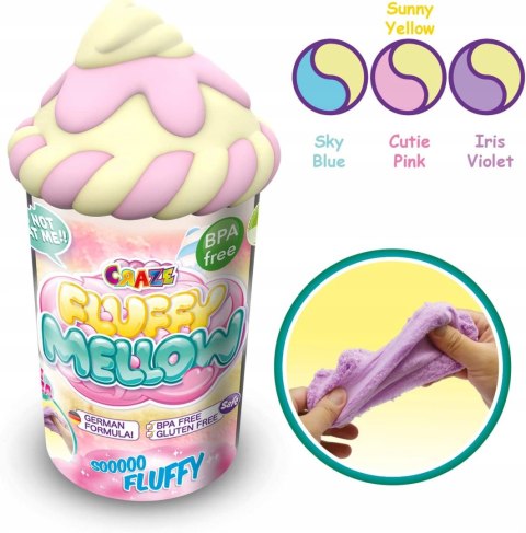 CRAZE Fluffy Mellow masa plastyczna plastelina 25g