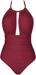 CUPSHE JEDNOCZĘŚCIOWY STRÓJ KĄPIELOWY BORDOWY M 38