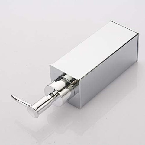 Dozownik mydła ze stali nierdzewnej chrom srebrny