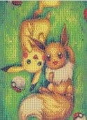 Malowanie diamentami MOZAIKA DIAMENTOWA POKEMON