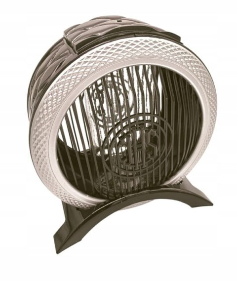 Piękny czarno-złoty znicz harfa okrągły ekskluzywny lampion torebka 27cm
