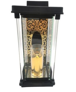 ZNICZ KAPLICZKA ZŁOTA ZNICZ BRYŁA WYSOKA DEKORACYJNY OMBRE